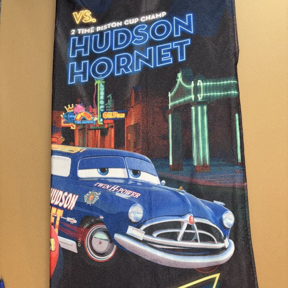 Disney Pixar Cars Lightning McQueen Hudson Hornet Kids Sleeping Bag Supercharged - Picture 3 of 5